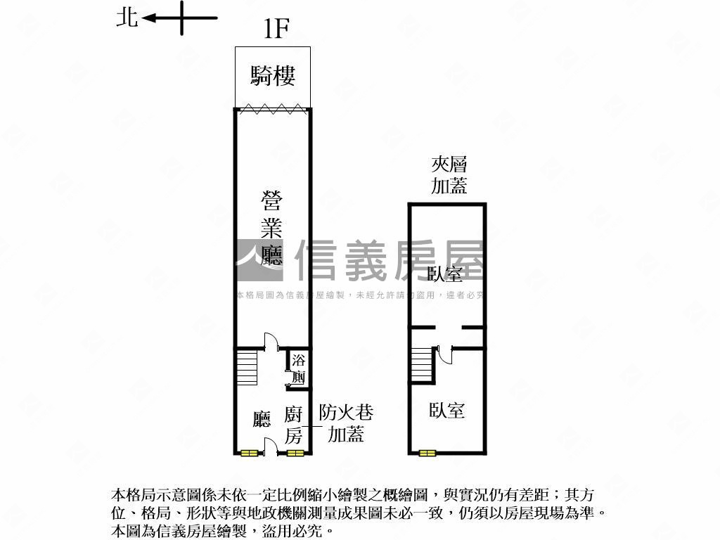 正雙十路火車站旁顯眼店面房屋室內格局與周邊環境