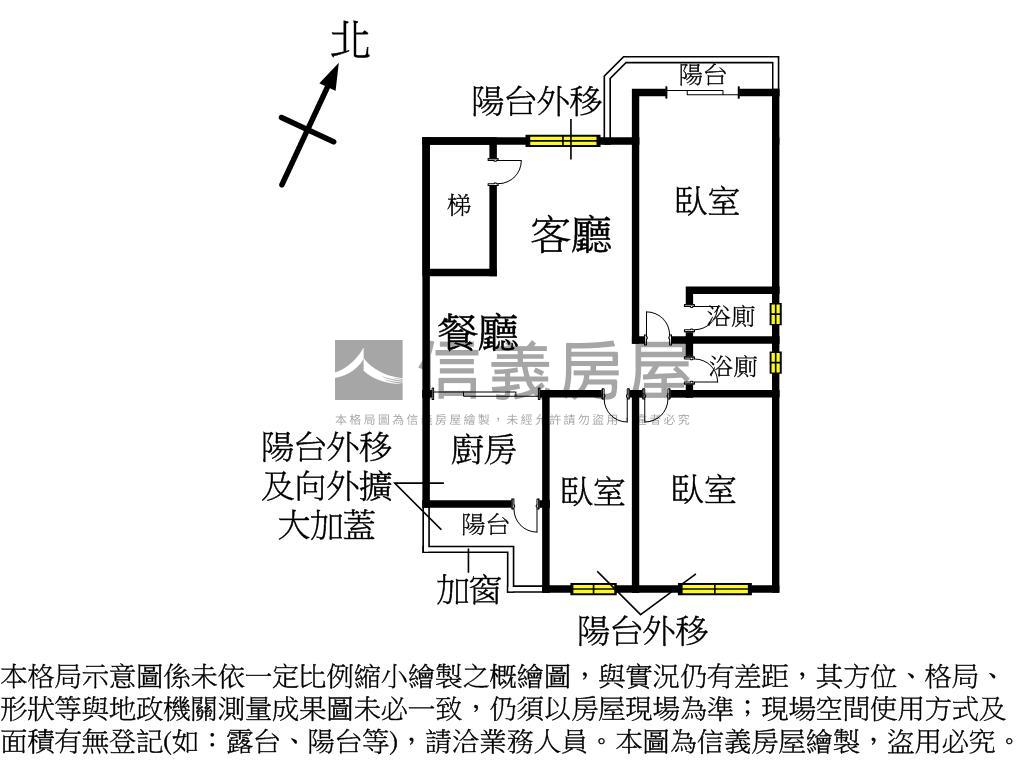 可看－設計師裝潢大３房房屋室內格局與周邊環境