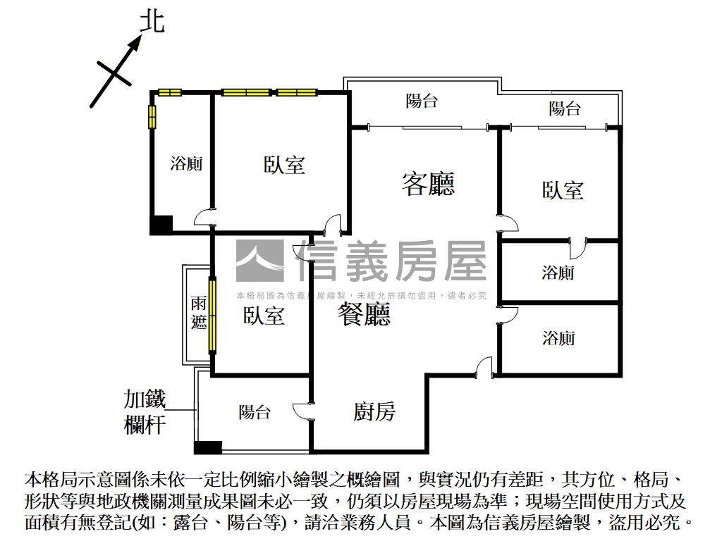 金鶯一品．素雅三房車位房屋室內格局與周邊環境