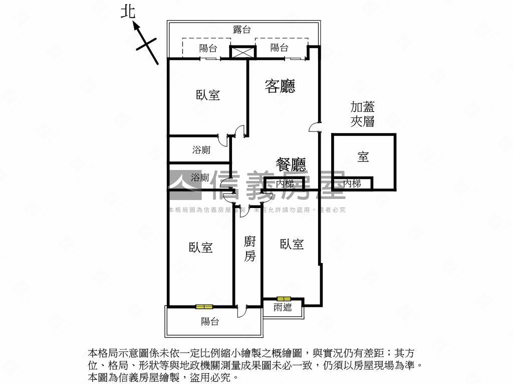 金富２挑高三房車位房屋室內格局與周邊環境