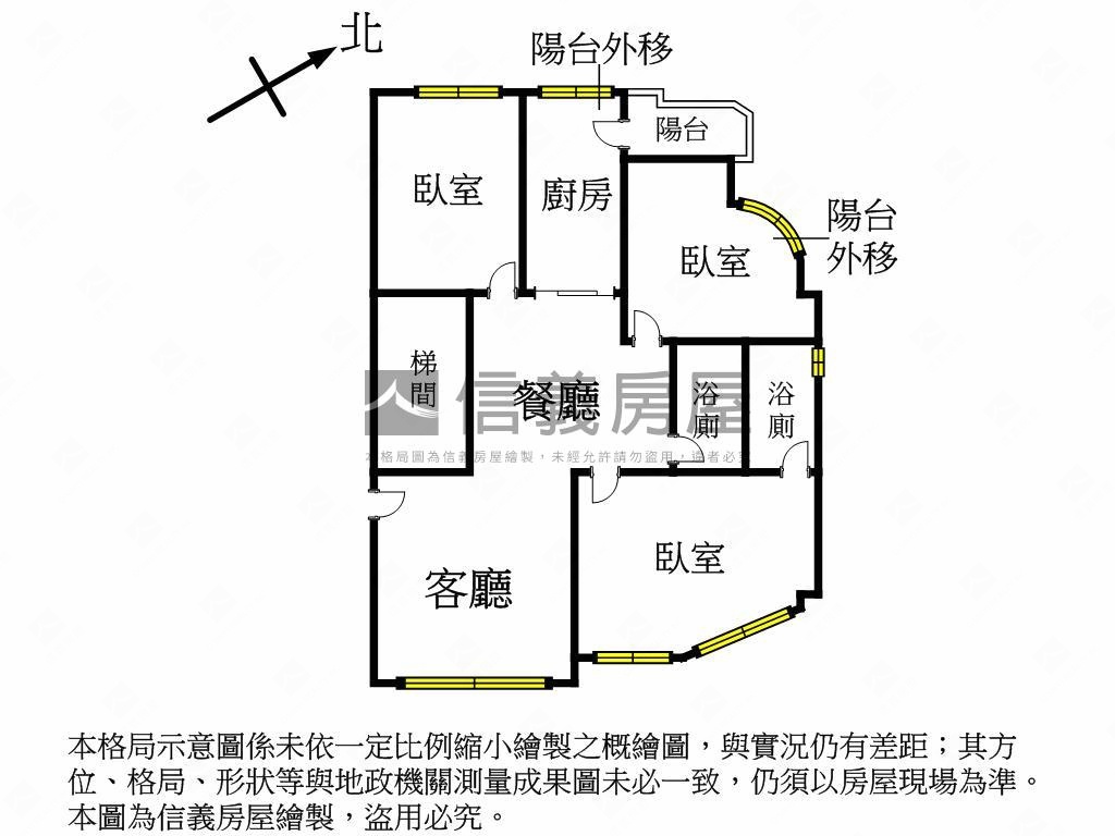 河岸第一排三房坡平車位房屋室內格局與周邊環境