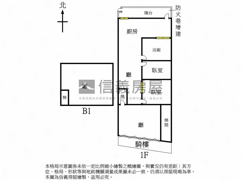 近光仁國小公寓一樓房屋室內格局與周邊環境