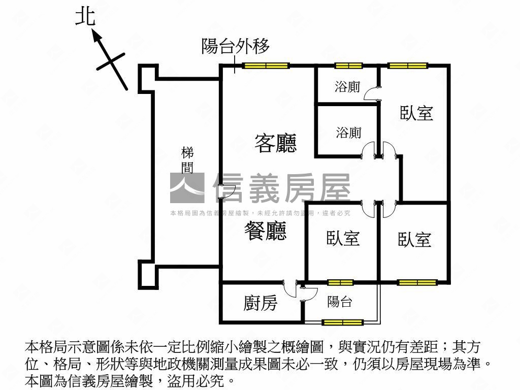 薪水傳奇美裝潢大三房房屋室內格局與周邊環境