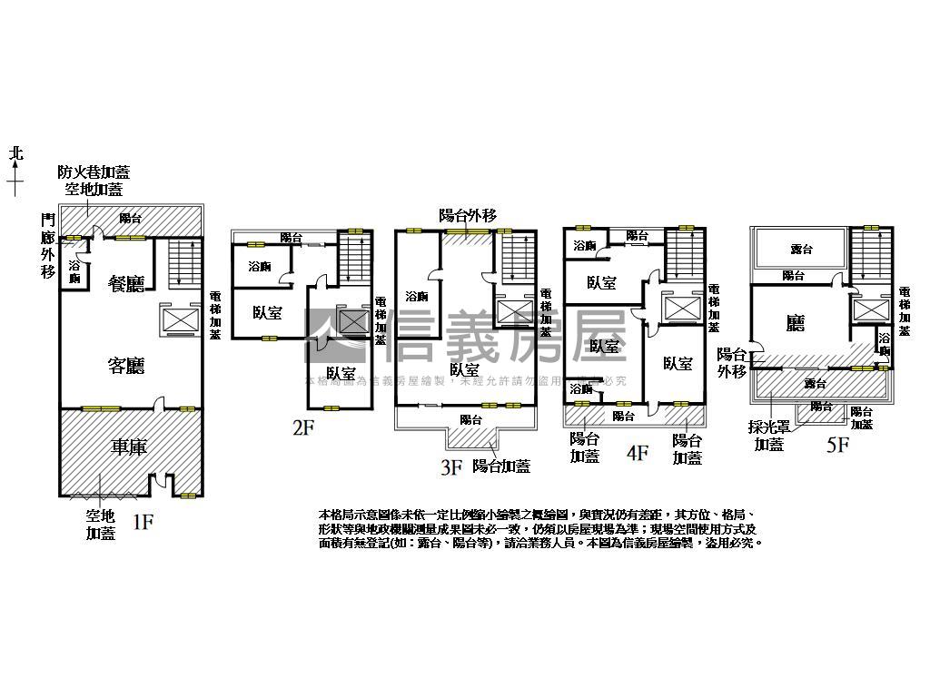 御園坐北朝南大別墅房屋室內格局與周邊環境