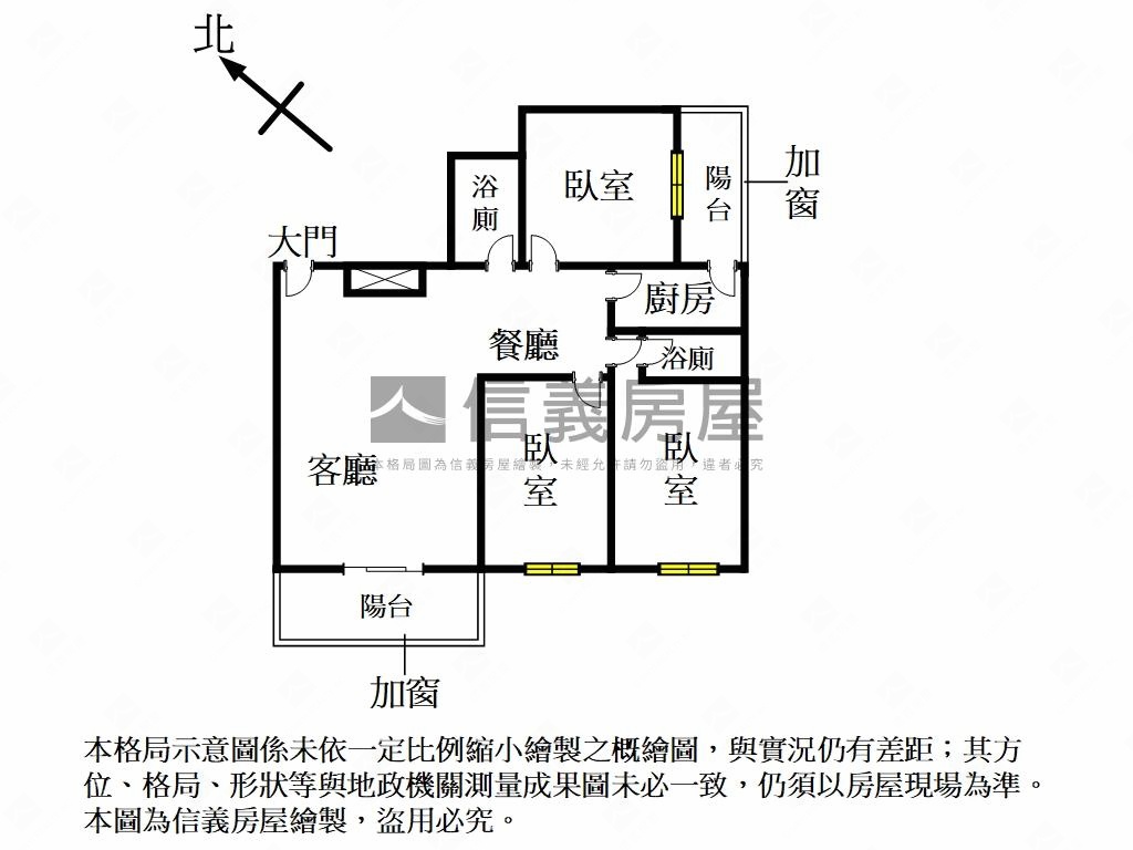 龍山正群花園美視野房屋室內格局與周邊環境