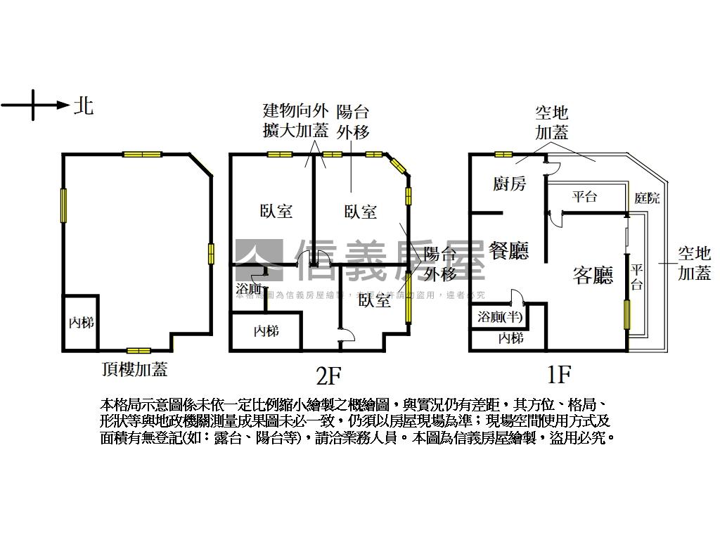 明峰稀有邊間好美小透天房屋室內格局與周邊環境
