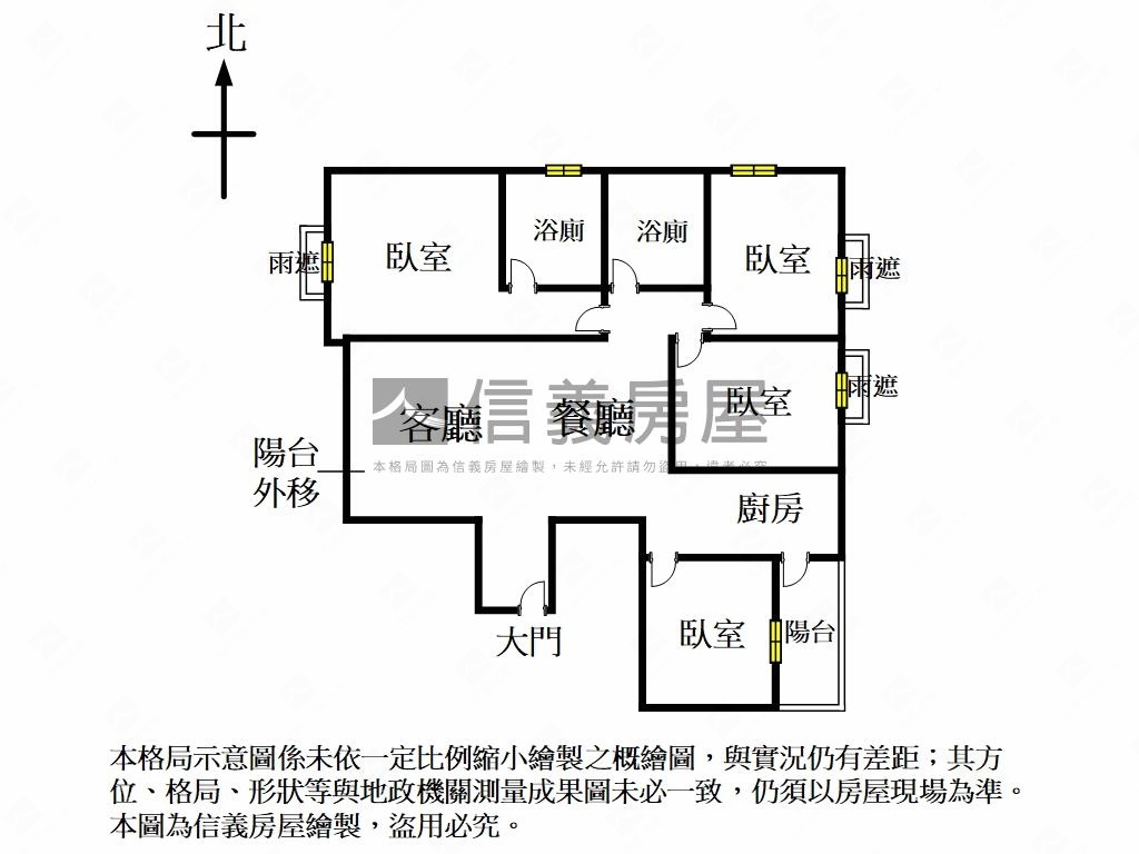 歐洲公園四房平面車位房屋室內格局與周邊環境
