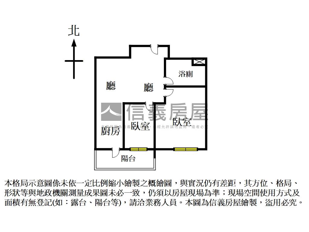 德杰羽森方正低總價兩房房屋室內格局與周邊環境