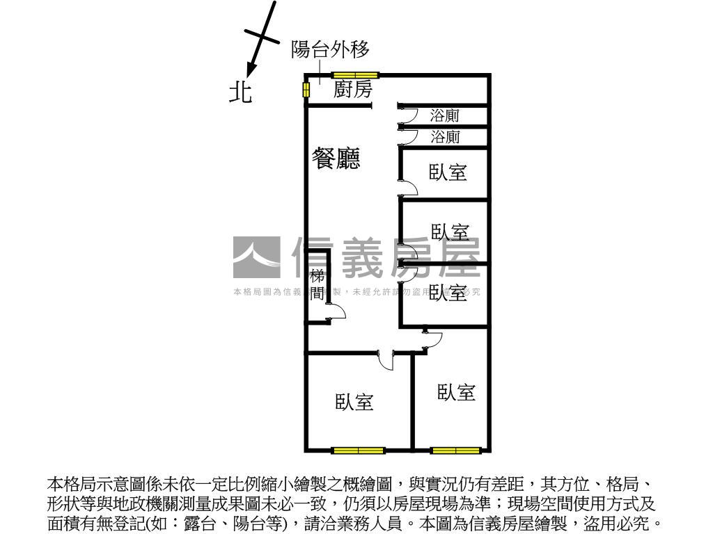 四維公園方正美美二樓房屋室內格局與周邊環境