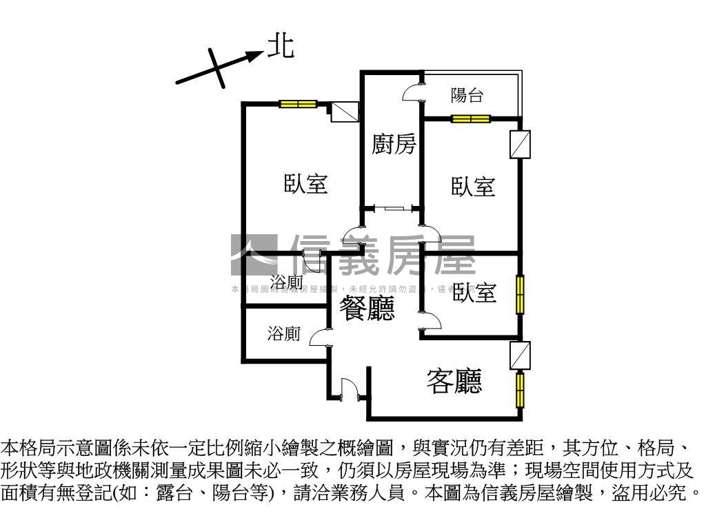 南區溫馨三房車位美屋房屋室內格局與周邊環境