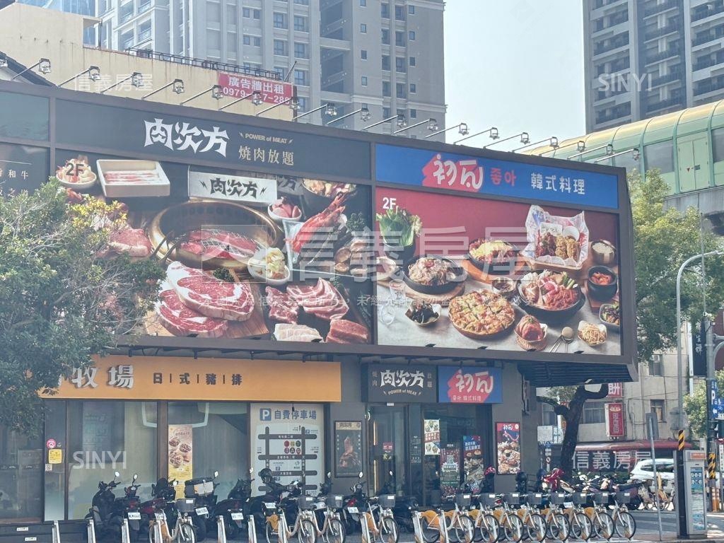 近文心森林公園邊間優店面房屋室內格局與周邊環境
