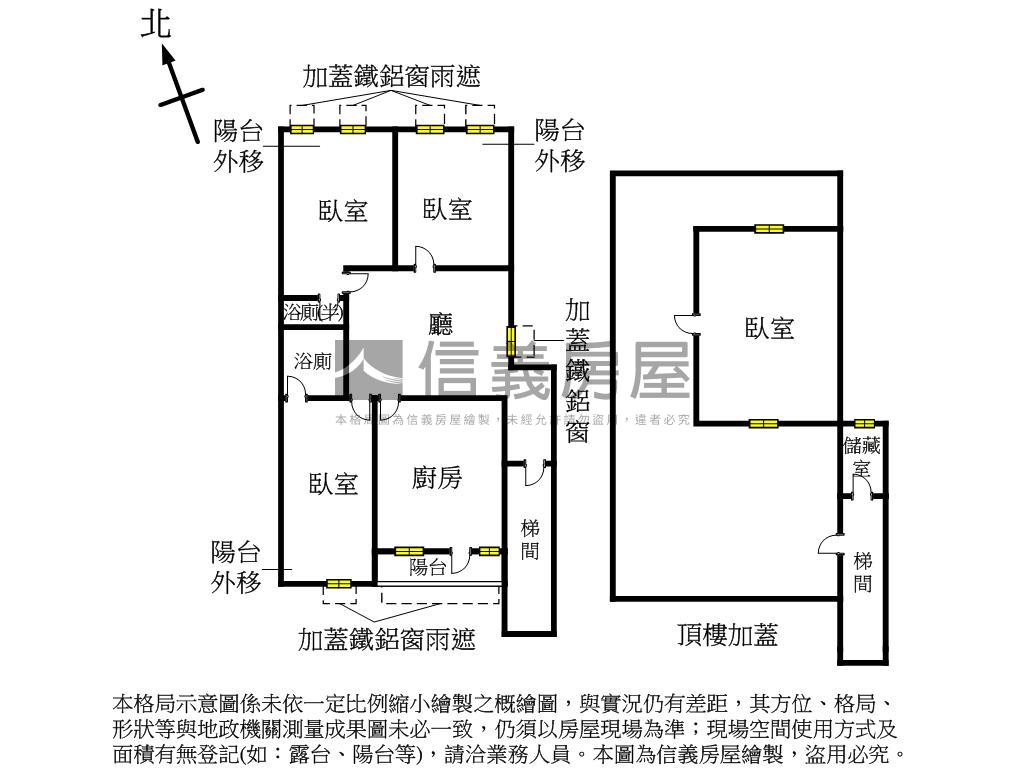 公館街三房美寓房屋室內格局與周邊環境