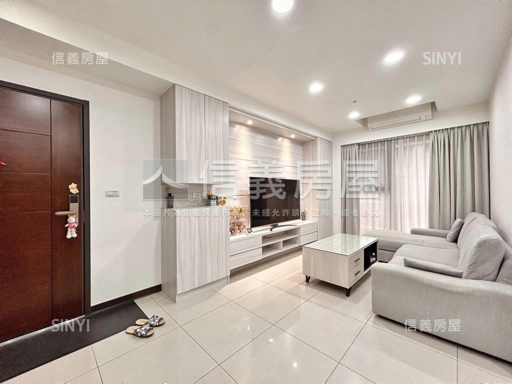 合登明亮典雅兩房車位房屋室內格局與周邊環境