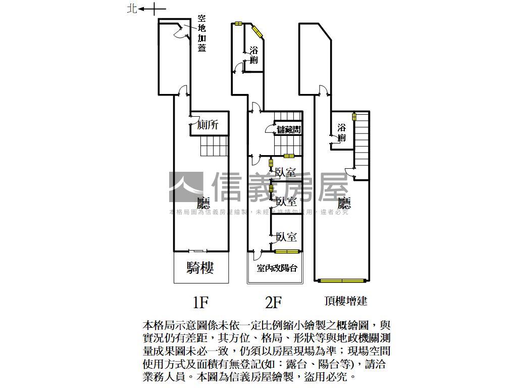 近美麗島正路騎樓透店房屋室內格局與周邊環境