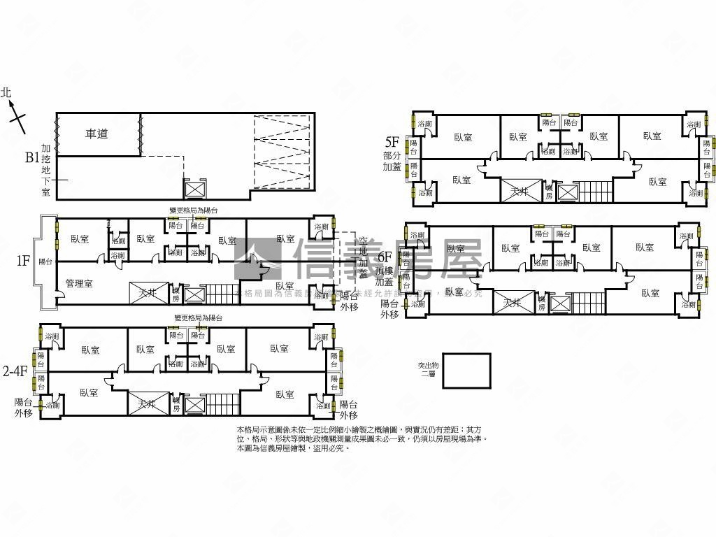逢甲整棟收租透套房屋室內格局與周邊環境