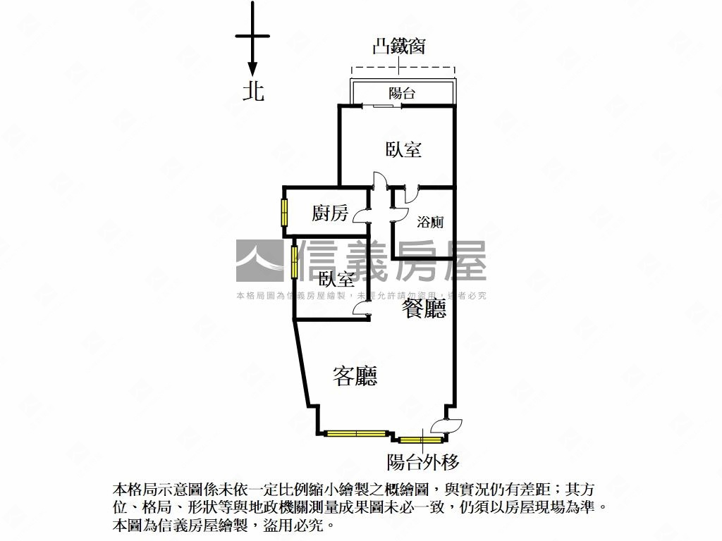雙敦低總價電梯兩房房屋室內格局與周邊環境