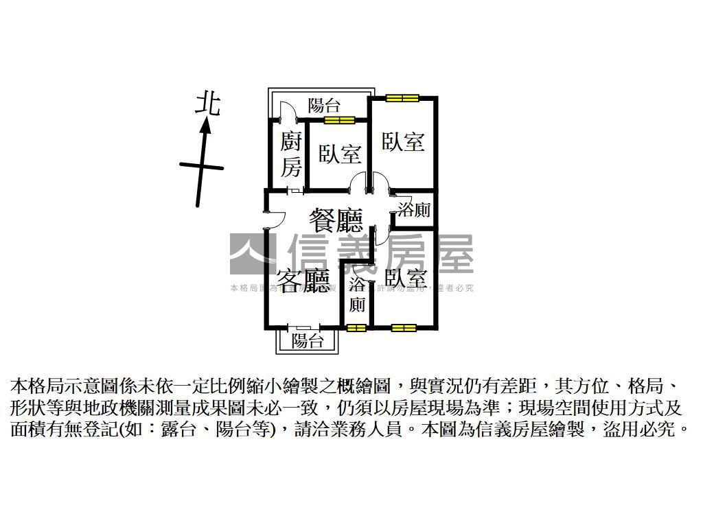 合雄Ｍ高樓三房車位房屋室內格局與周邊環境