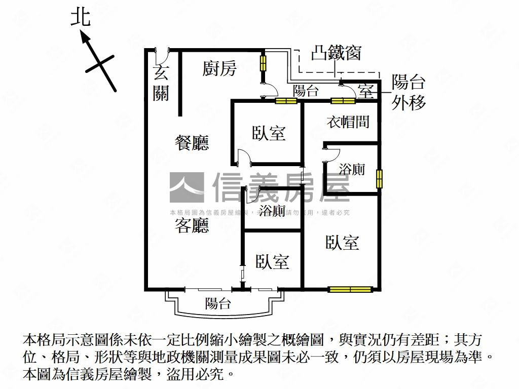 信義安和仁愛管理華廈房屋室內格局與周邊環境
