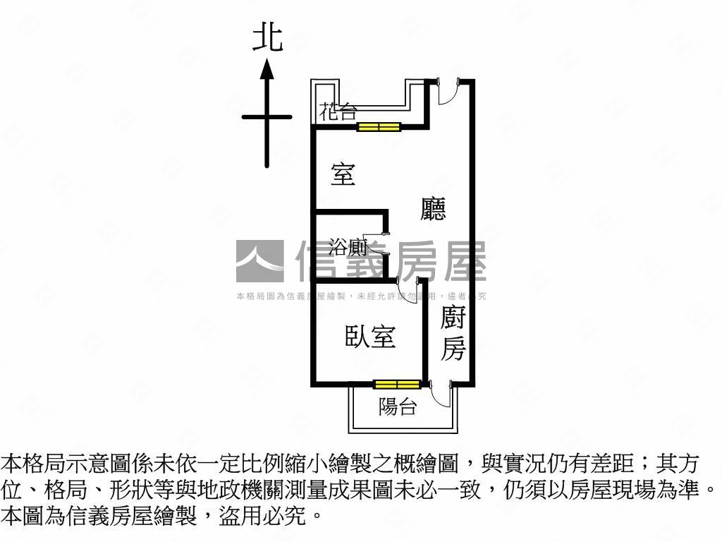 小資首選太原園道一房一廳房屋室內格局與周邊環境