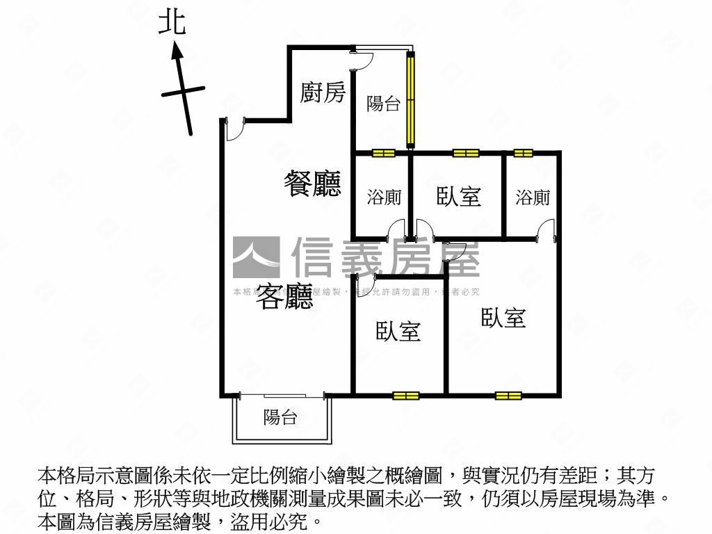 楓ＰＡＲＫ精緻三房雙平車房屋室內格局與周邊環境
