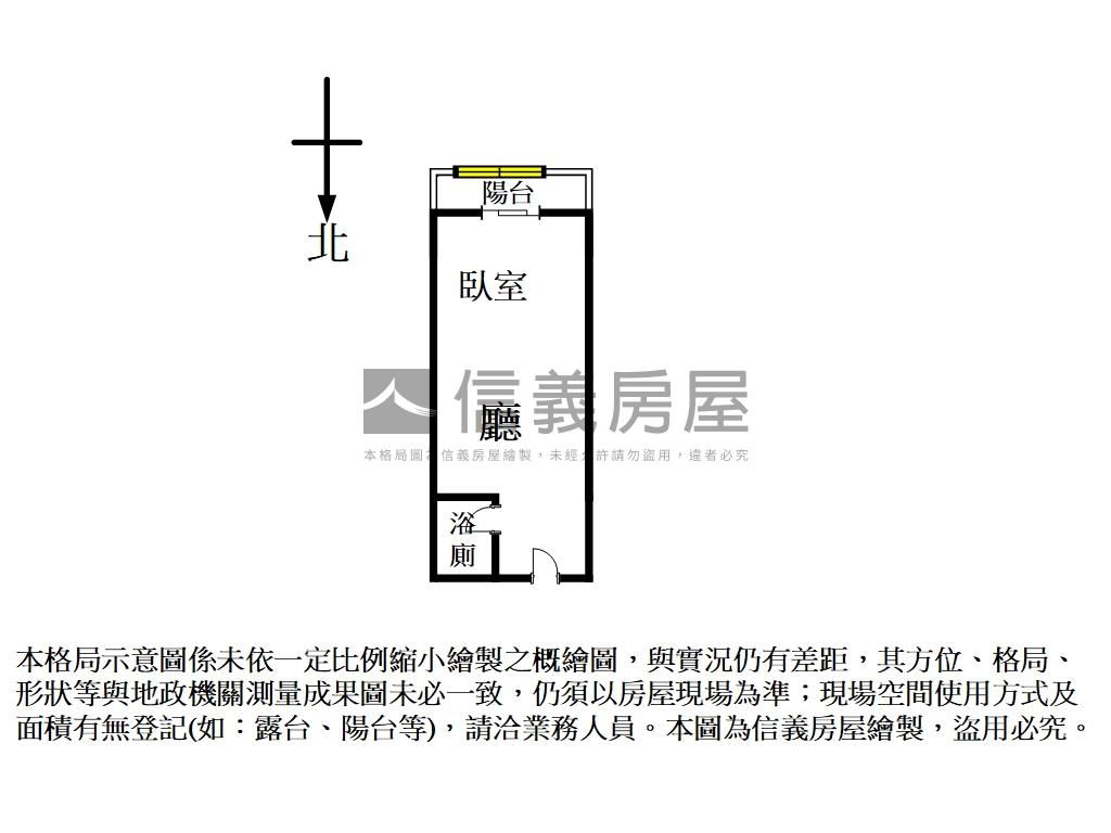 中山北好屋況小資屋１房屋室內格局與周邊環境