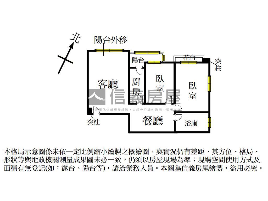 近未來Ｇ１０捷運２房車位房屋室內格局與周邊環境