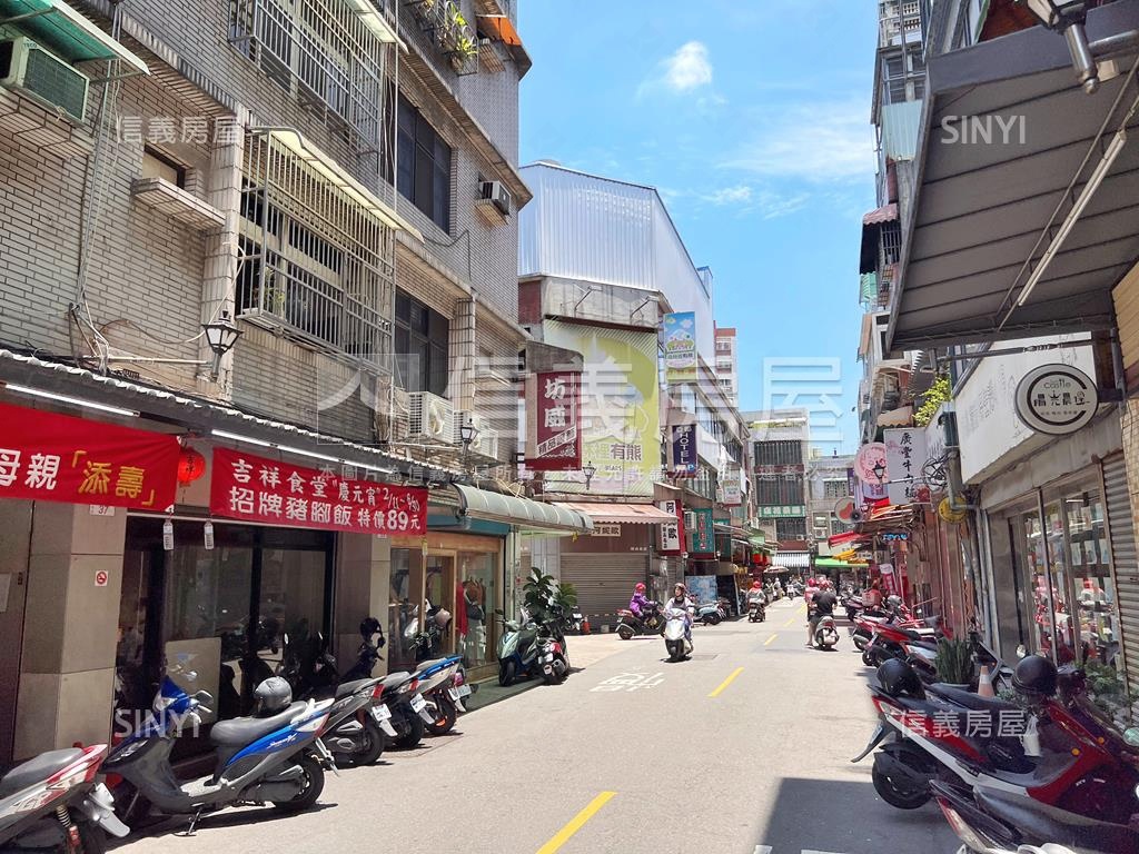 大湳市場。人潮金透店房屋室內格局與周邊環境