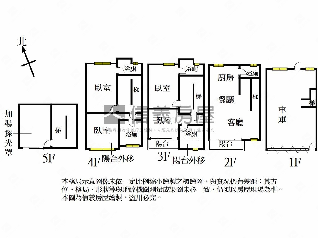 稀有金獅那山綠意美透天房屋室內格局與周邊環境