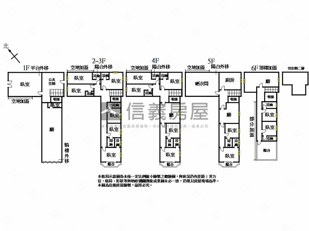 一中傳家三面臨路電梯透套房屋室內格局與周邊環境