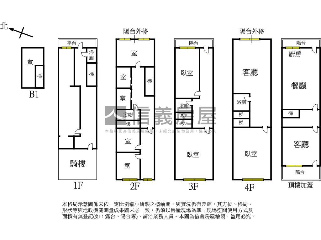 南勢角商用透天店霸房屋室內格局與周邊環境