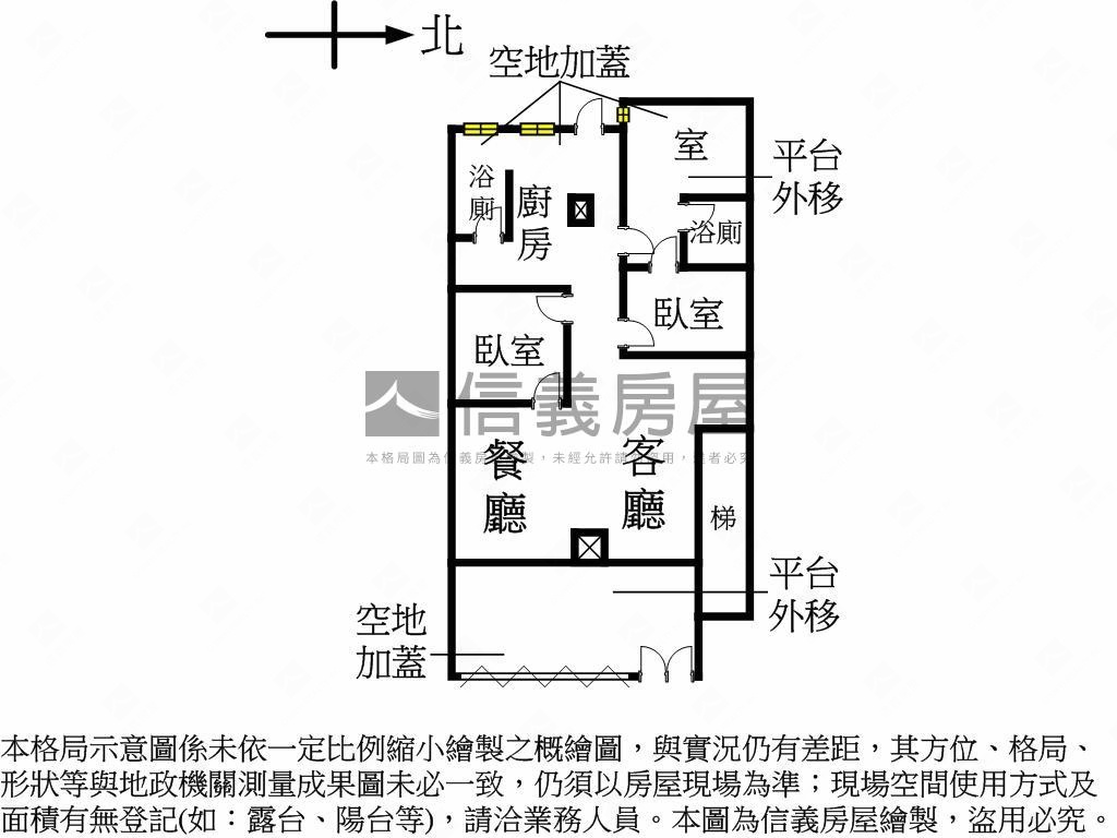 秀朗大活巷稀有一樓房屋室內格局與周邊環境