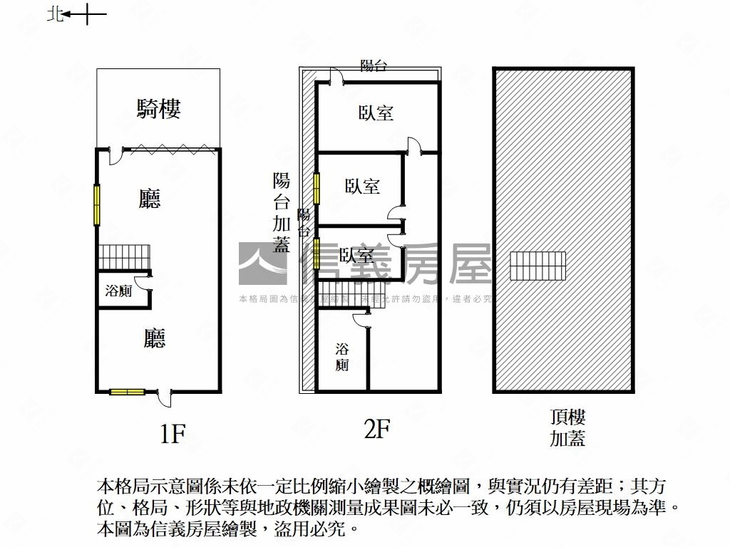 小透天與老花園房屋室內格局與周邊環境