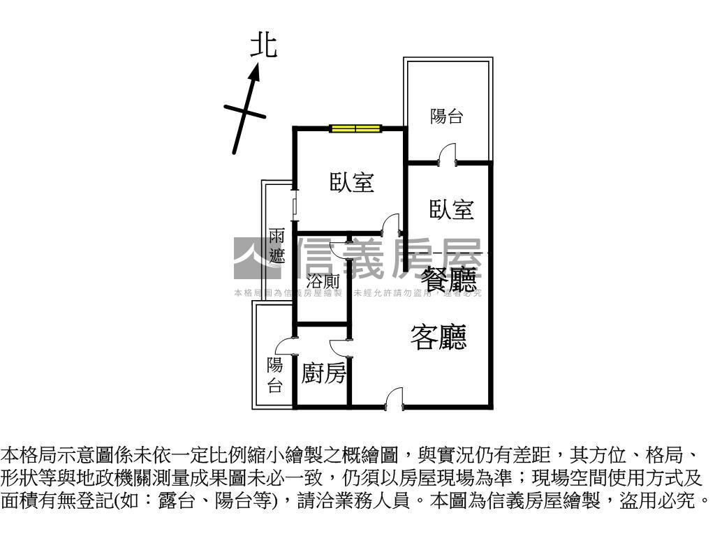 ⭐富邦大無疆御景２房平車房屋室內格局與周邊環境
