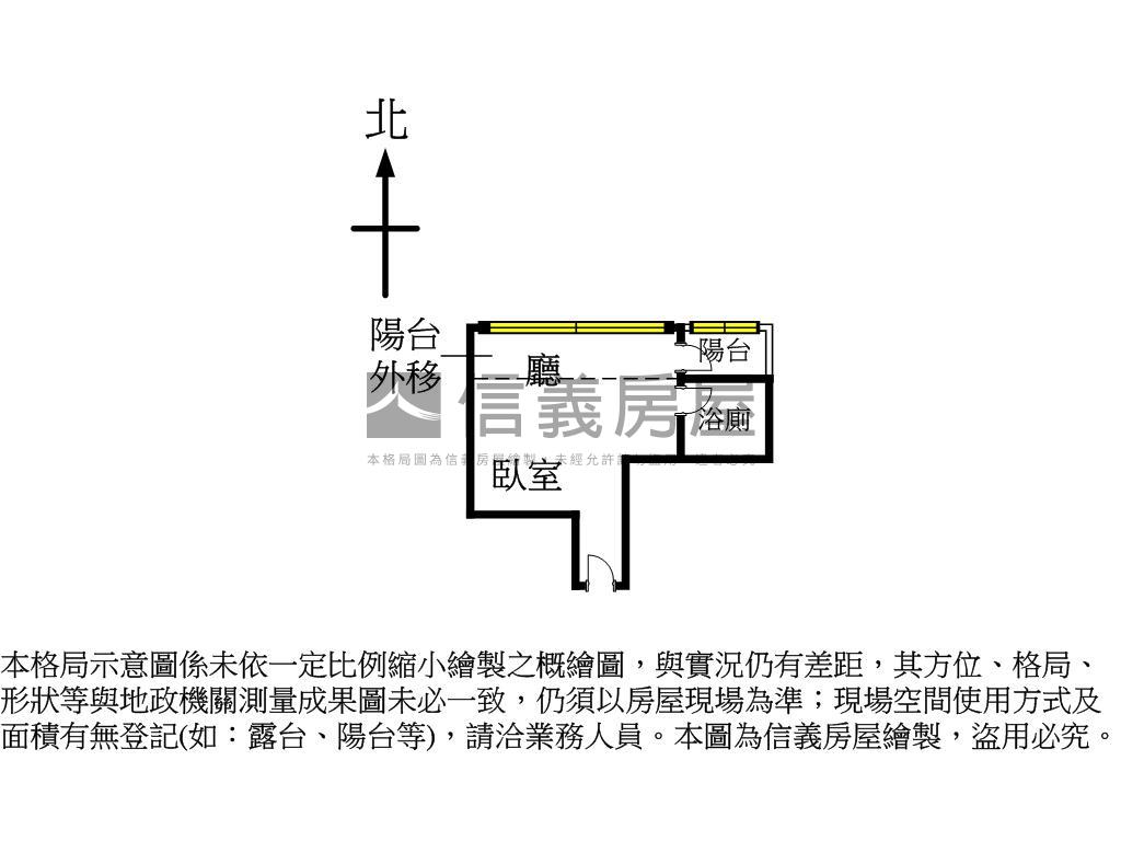 漫步勤美人文獨曬一窗暖陽房屋室內格局與周邊環境