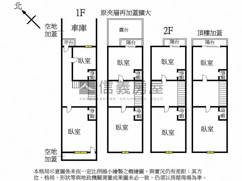 收租透天宿舍房屋室內格局與周邊環境