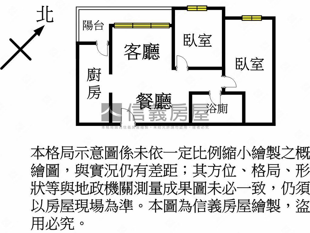 和發大境眺望遠景兩房車位房屋室內格局與周邊環境