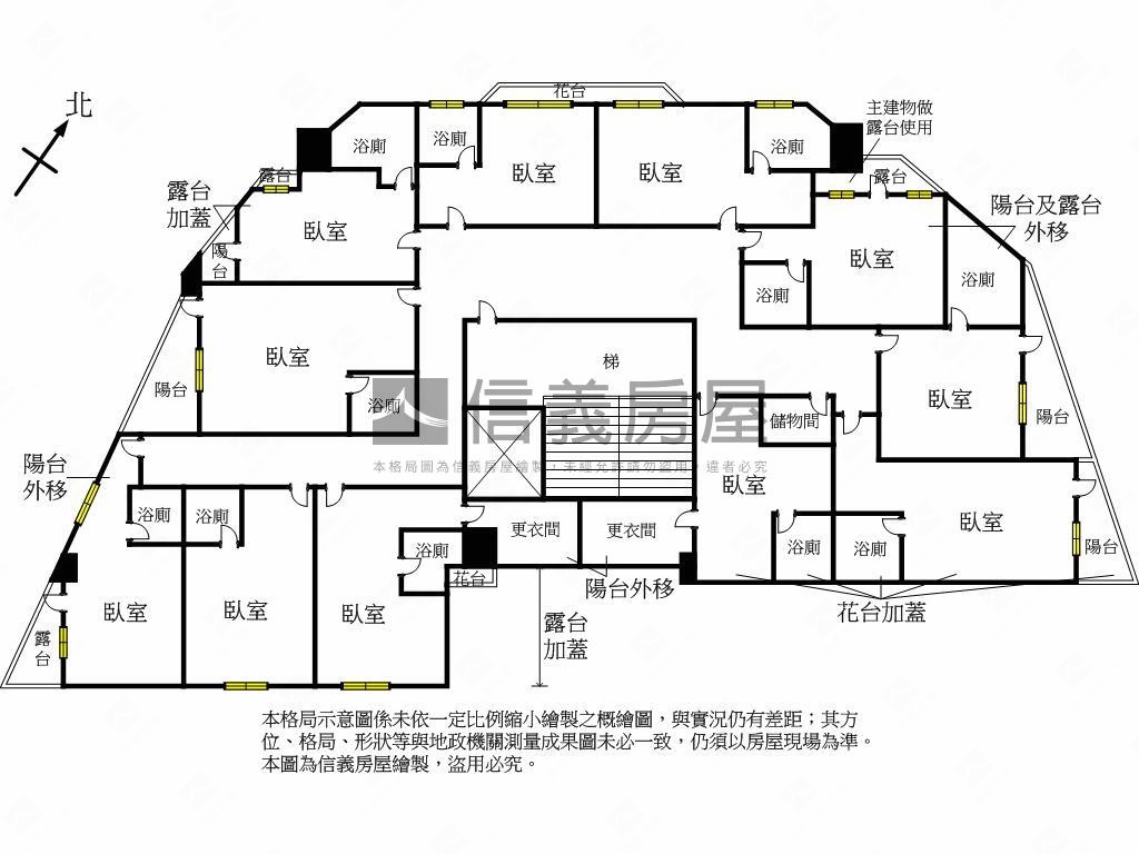 信義區四通八達收租聖品房屋室內格局與周邊環境