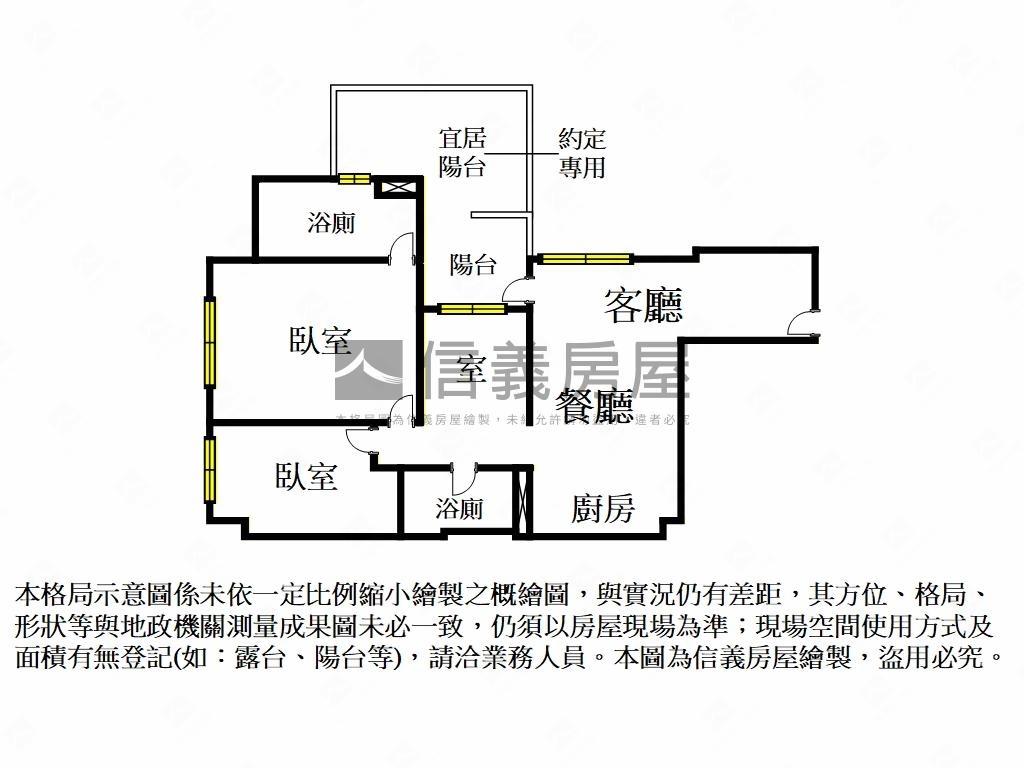 紀汎希Ａ棟２房１室附車位房屋室內格局與周邊環境