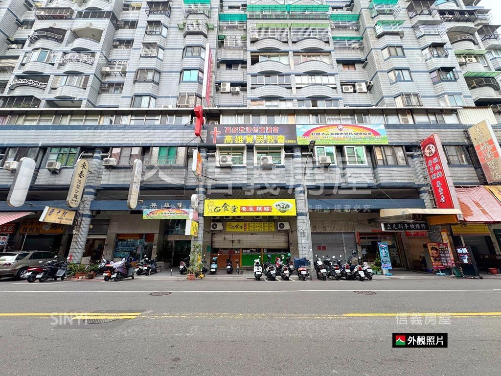 覺民商圈‧醒目收租金店面房屋室內格局與周邊環境