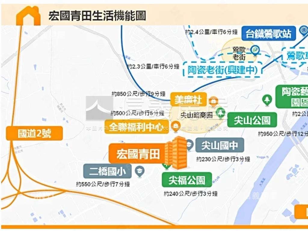 專任～宏國青田新婚首購房屋室內格局與周邊環境