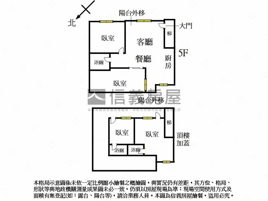 收租自用美美屋房屋室內格局與周邊環境