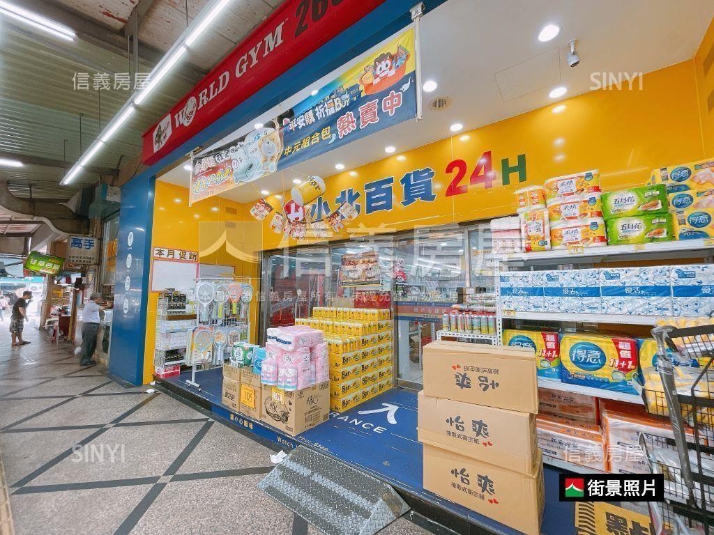 近ＳＢ１２站面寬金店面房屋室內格局與周邊環境