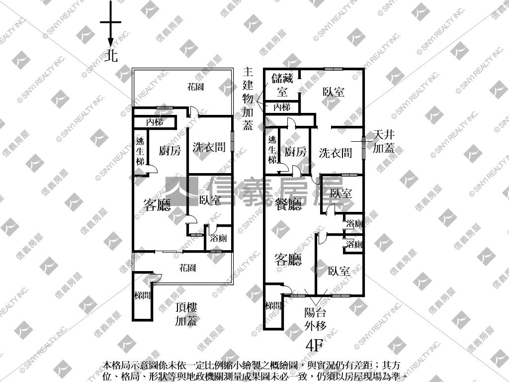 聯合二村綠蔭大空間房屋室內格局與周邊環境