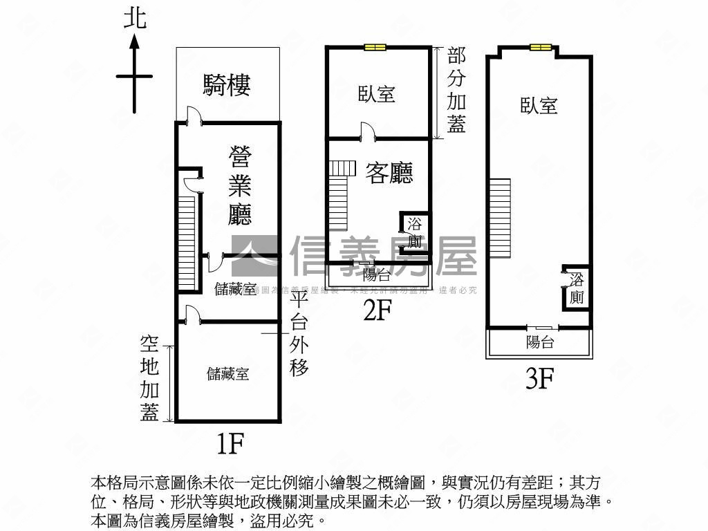 【專任】正公益路勤美店面房屋室內格局與周邊環境