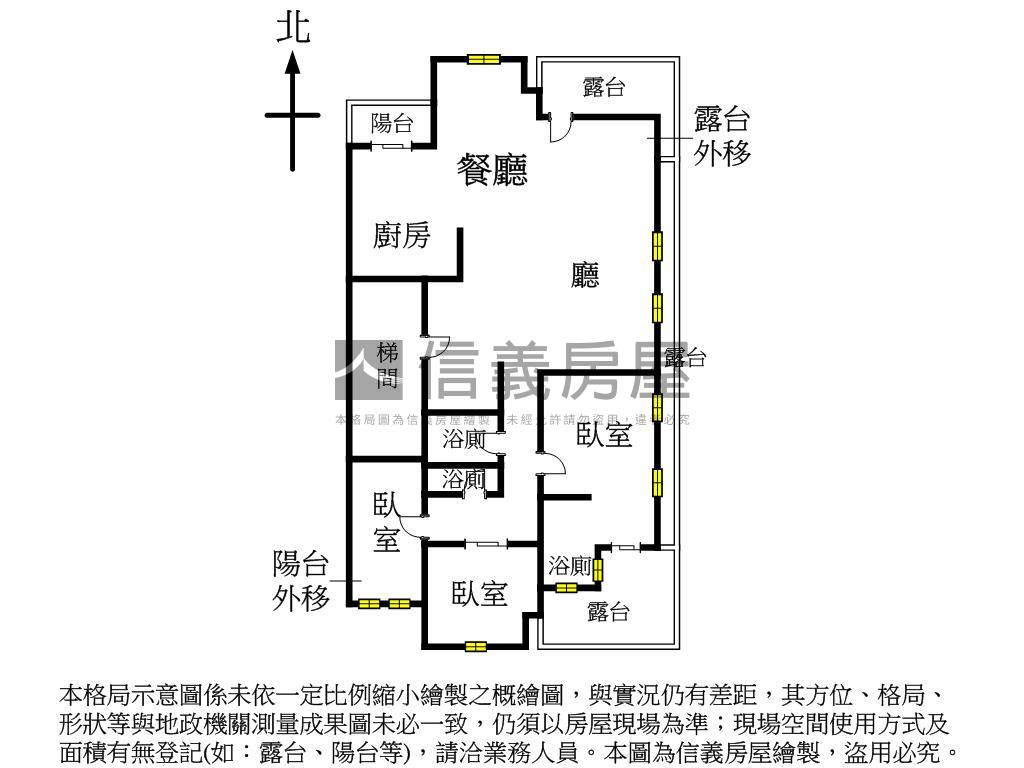 五期上第大坪數稀有釋出房屋室內格局與周邊環境