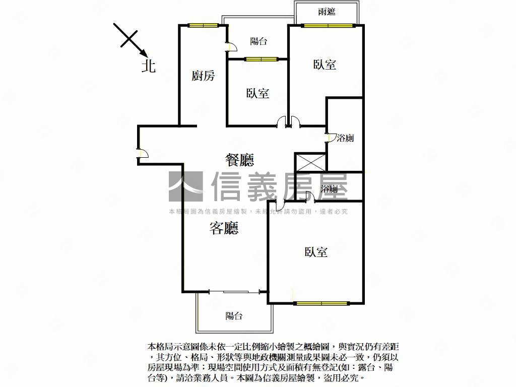 力璞悅日館靜巷三房房屋室內格局與周邊環境