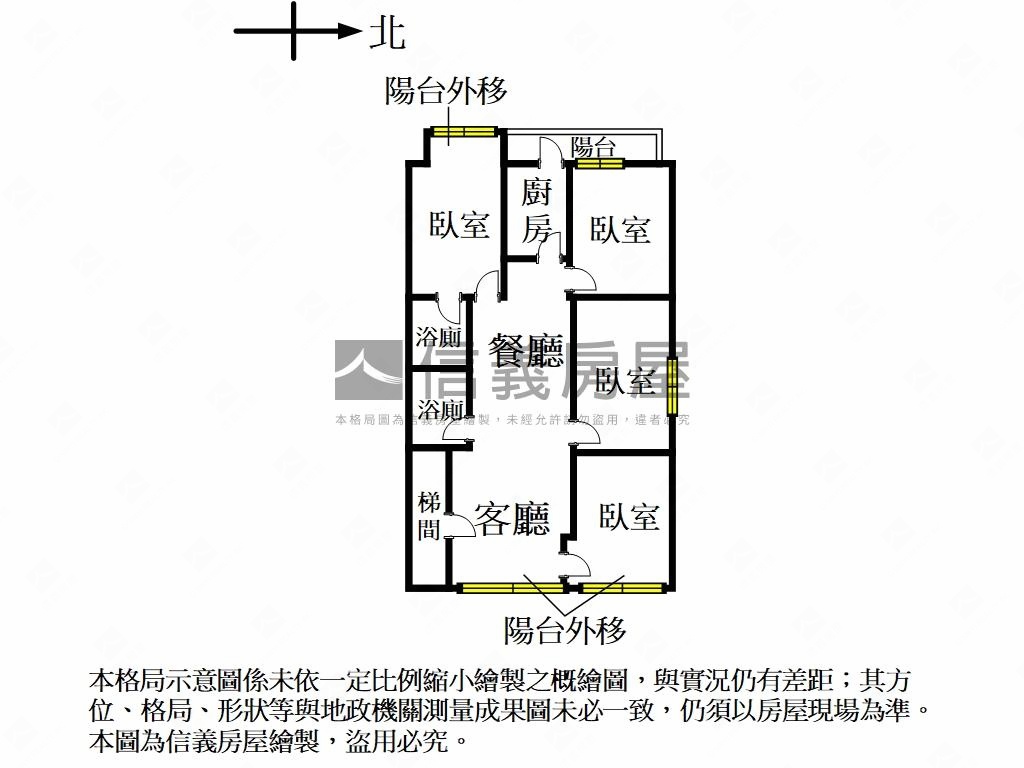 信義安和捷運四房房屋室內格局與周邊環境