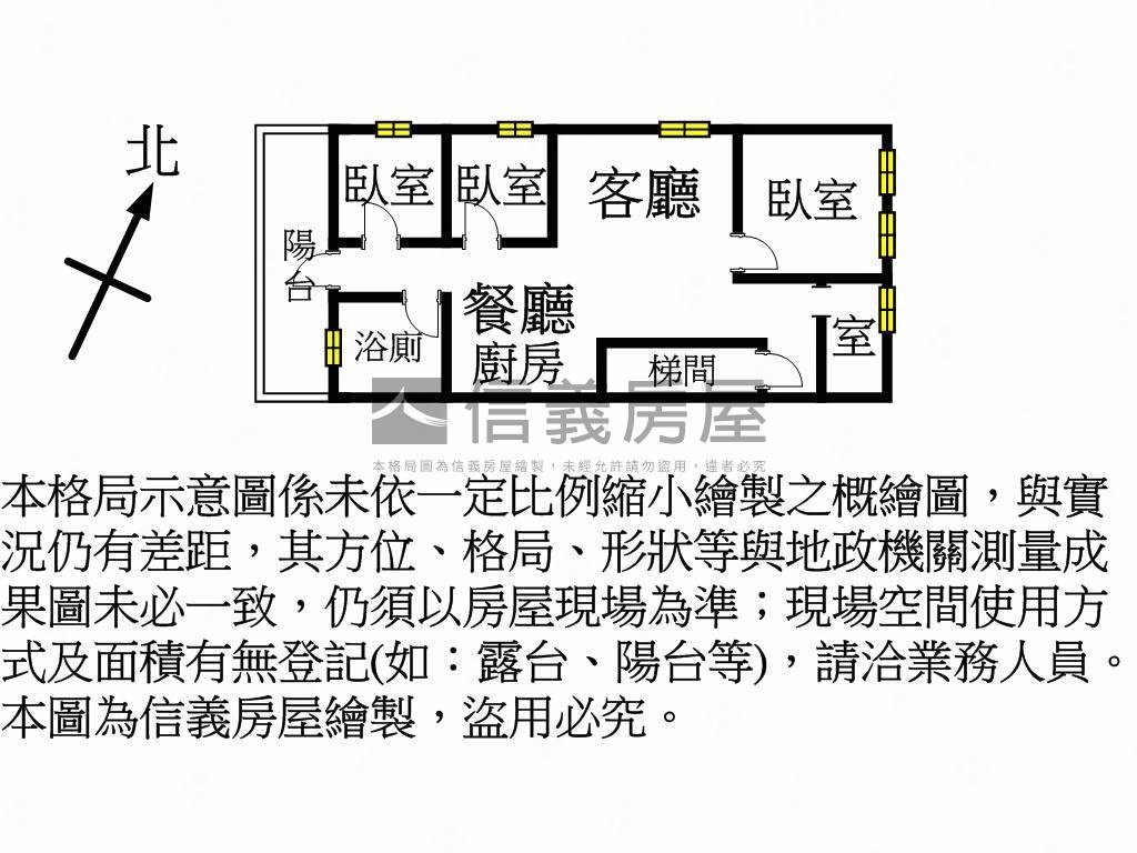質感入住✨方正‧三房美寓房屋室內格局與周邊環境