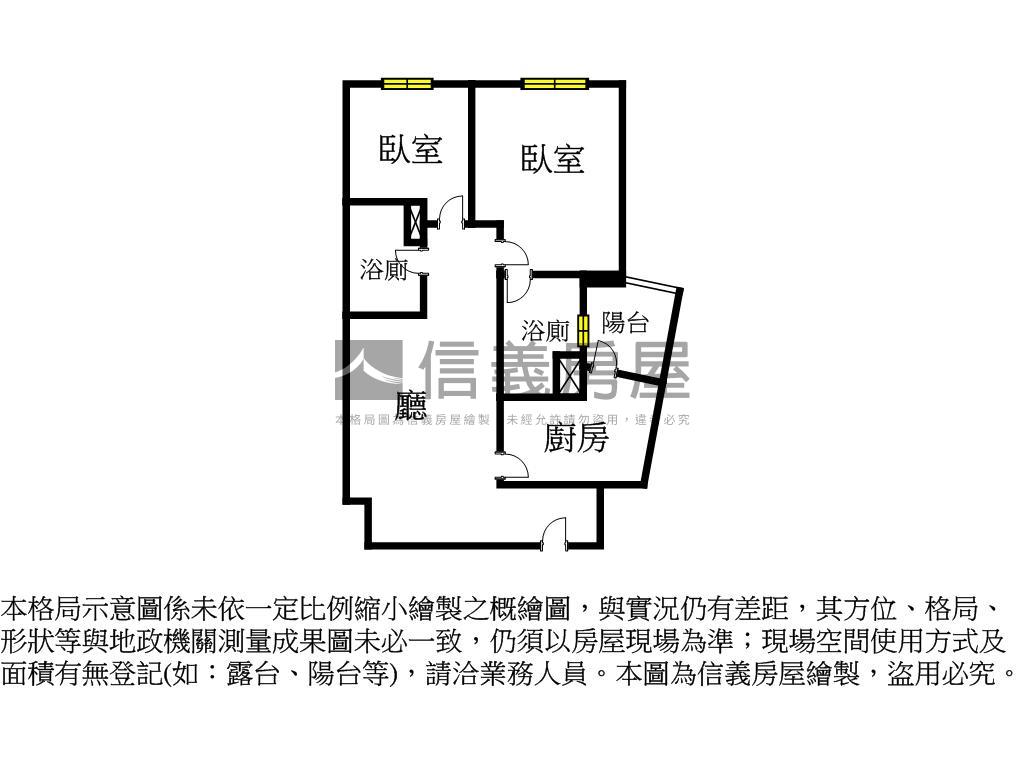 亞昕森中央１８樓房屋室內格局與周邊環境