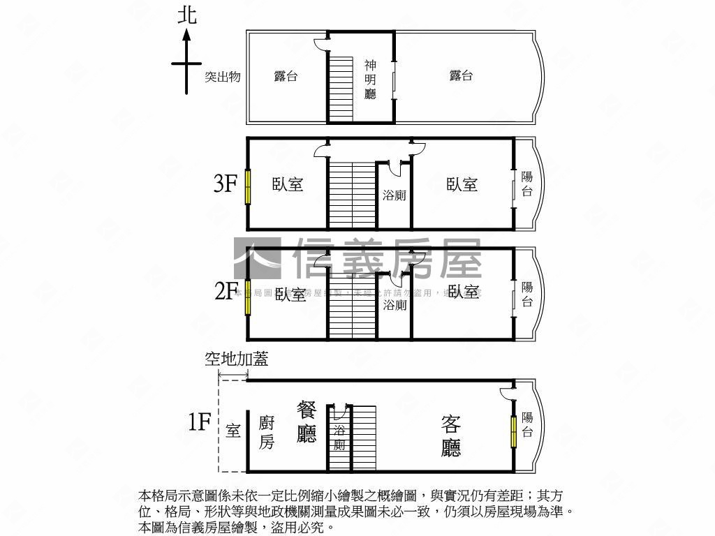 近國道震後清幽美透天房屋室內格局與周邊環境